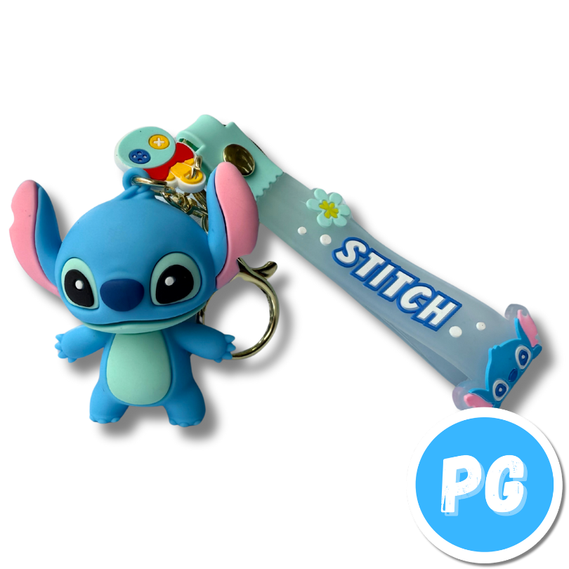 Llavero Muñecos Mediano Stitch Disney - Se Envia Un Motivo Aleatorio
