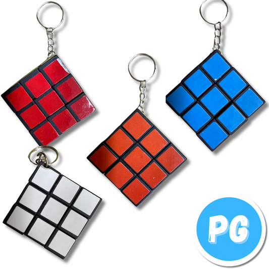 Paquete Llavero Cubo Rubik x12 Unds