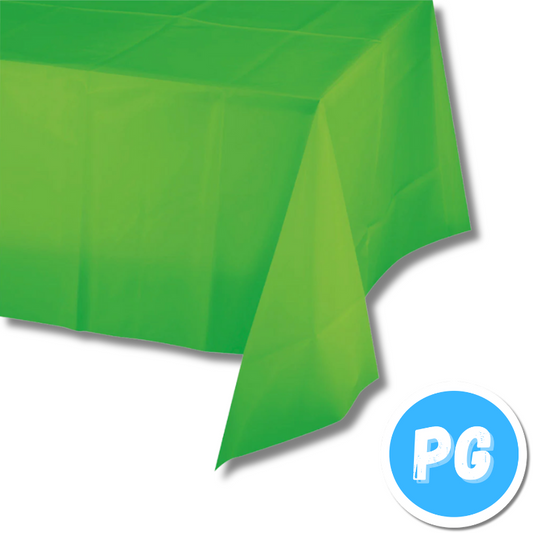 Mantel Plastico Verde Claro 137x183 Centimetros