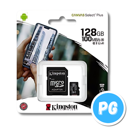 Memoria Kingston Micro Sd 128gb Con Adaptador Sd