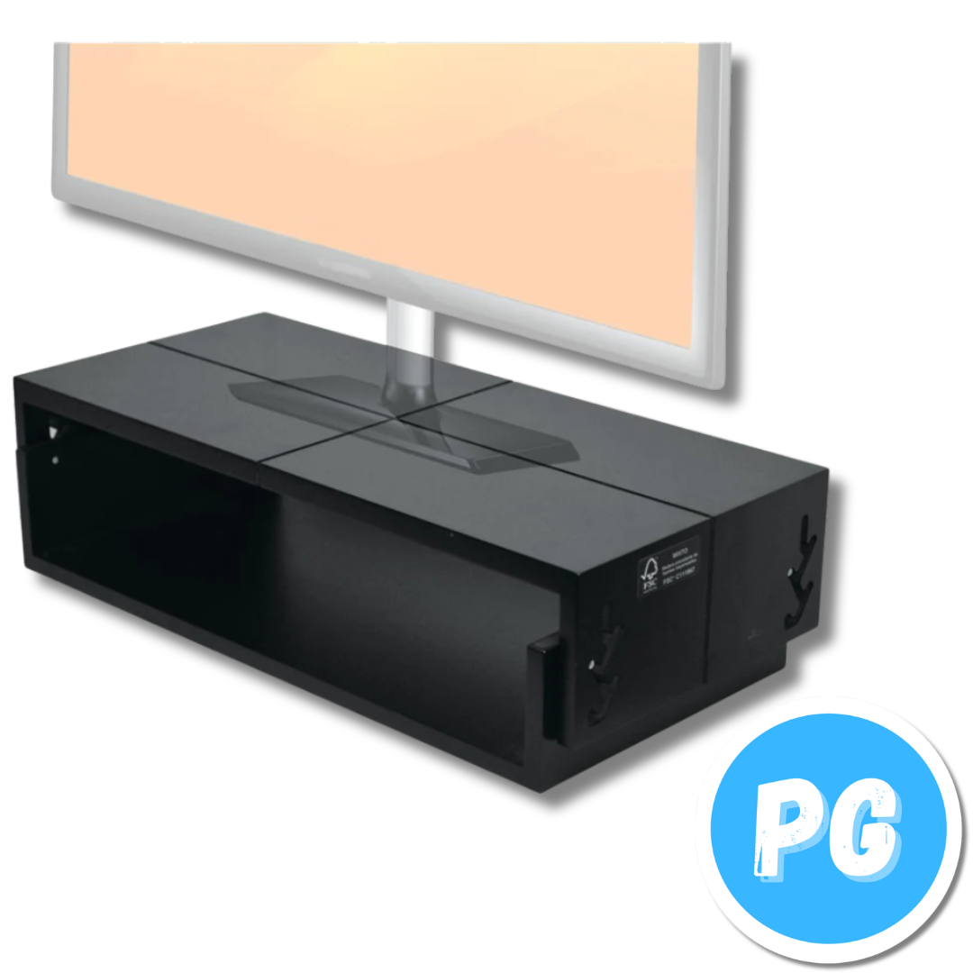 Soporte Monitor Madera Artecma 3 Niveles 11 A 14.5 Centimetros
