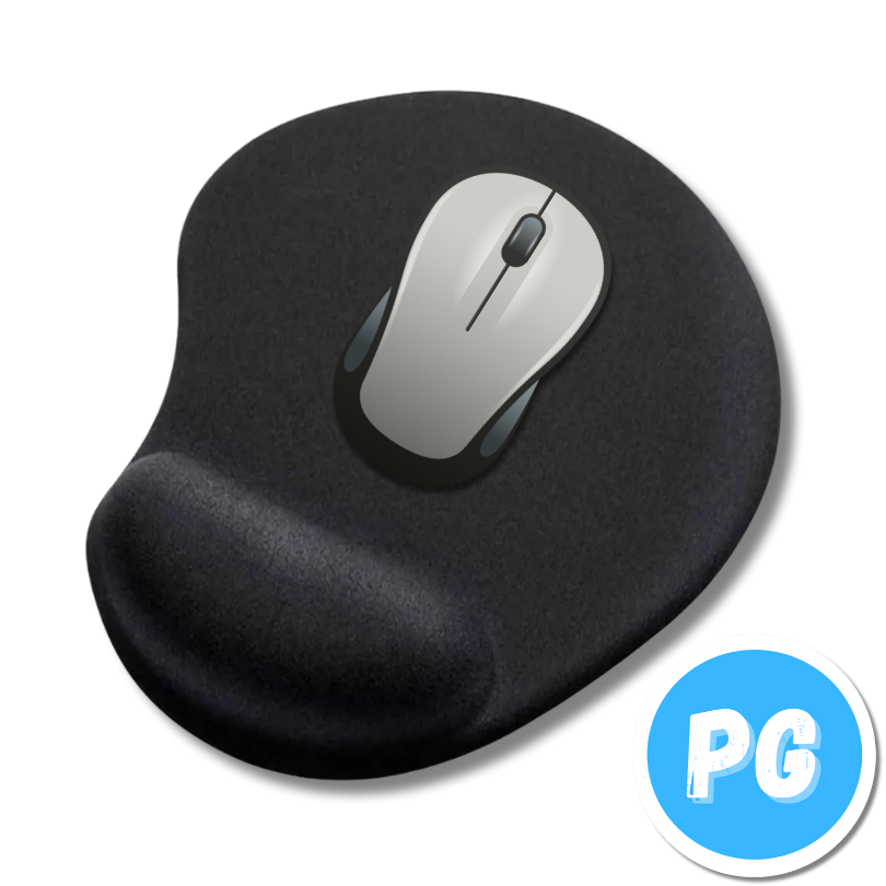 Pad Mouse Ergonomico Con Espuma 27x21 Centimetros