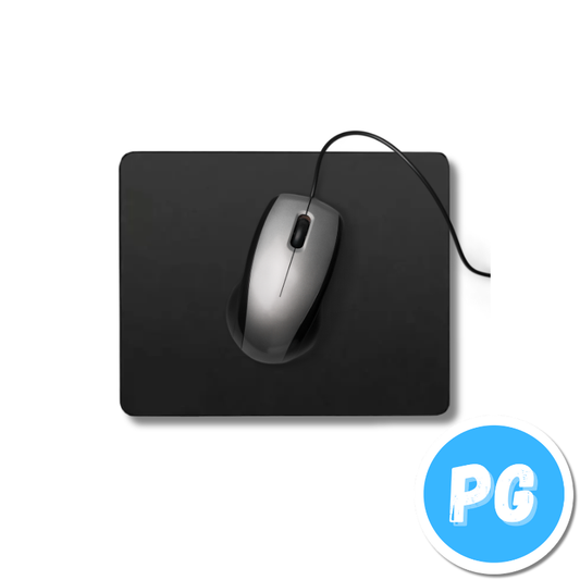 Pad Mouse Plano Cuadrado Negro