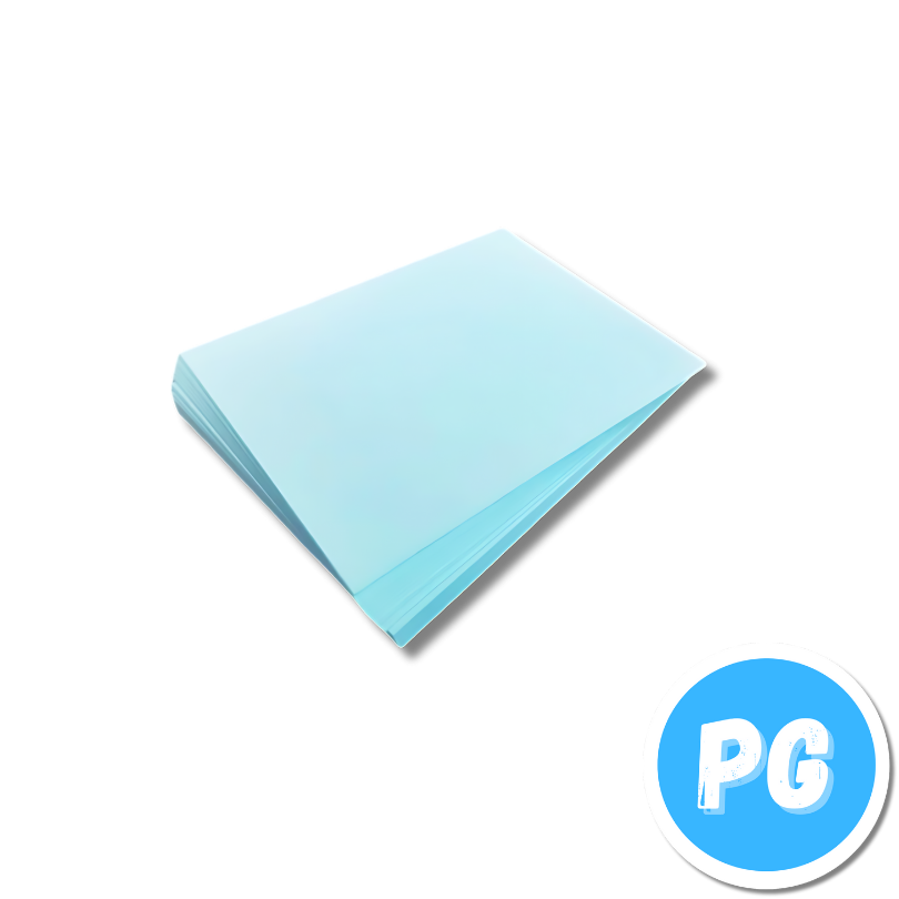 Paquete Ficha Bibliografica X50 Unds Azul