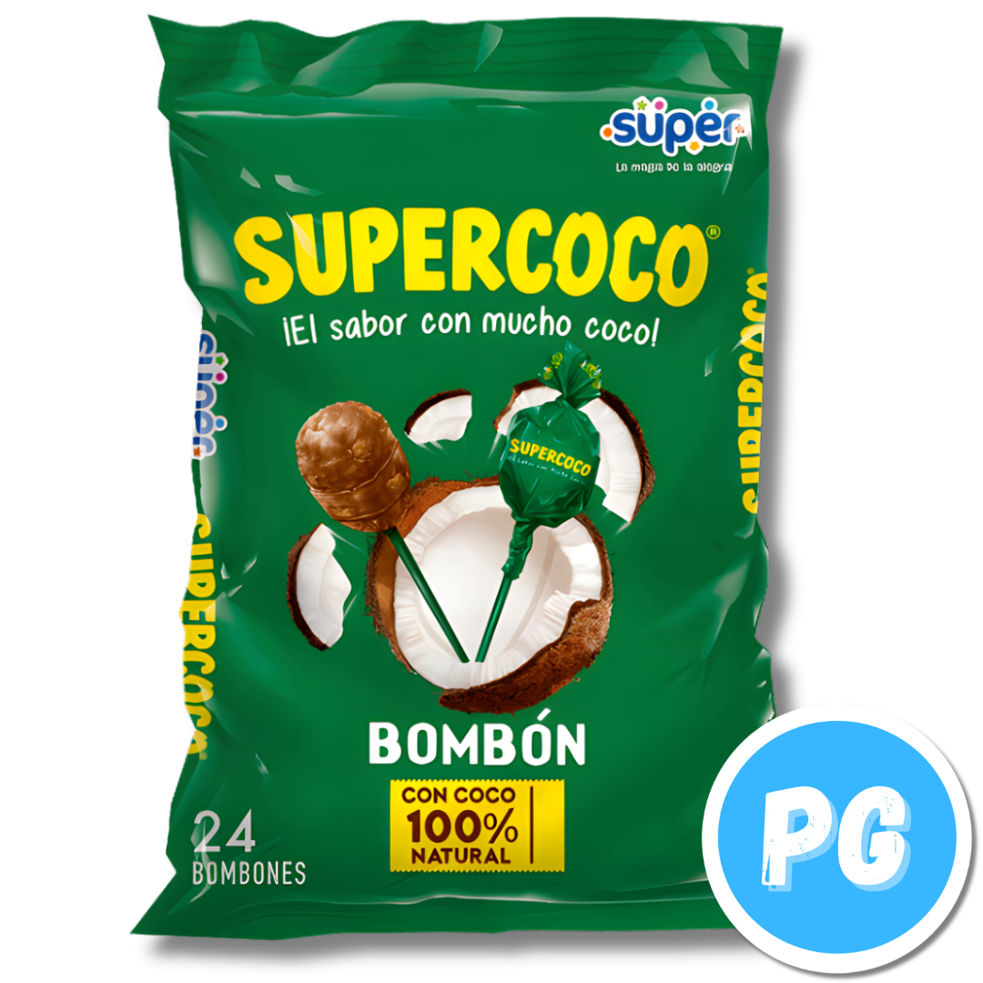 Paquete Caramelo Supercoco X24 Unds