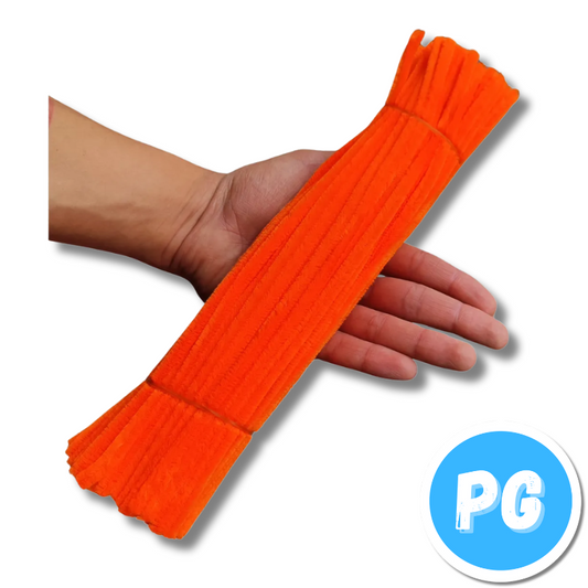 Paquete Chelines - Limpia Pipas X50 Unds Naranja
