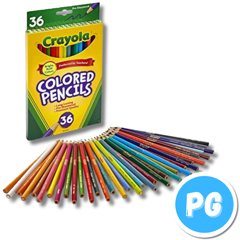 Caja Colores Crayola X36 Unds Unipunta