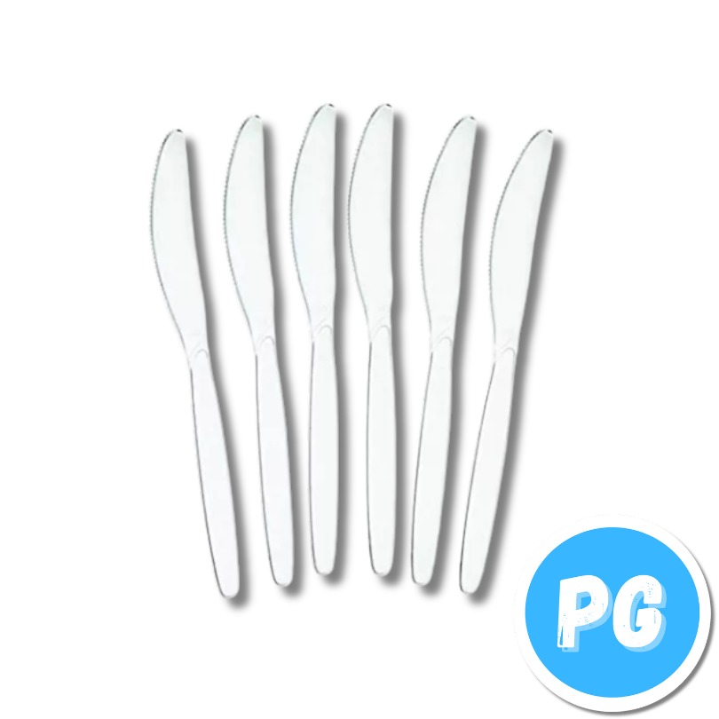 Paquete Cuchillo Plastico X12 Unds