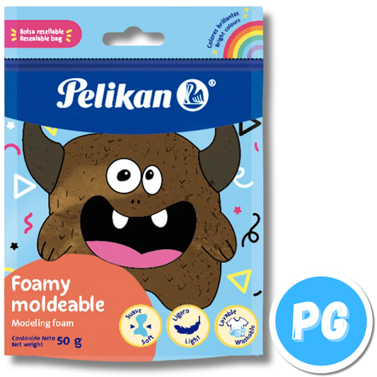 Paquete Fomi Moldeable Pelikan X50 Gramos Cafe