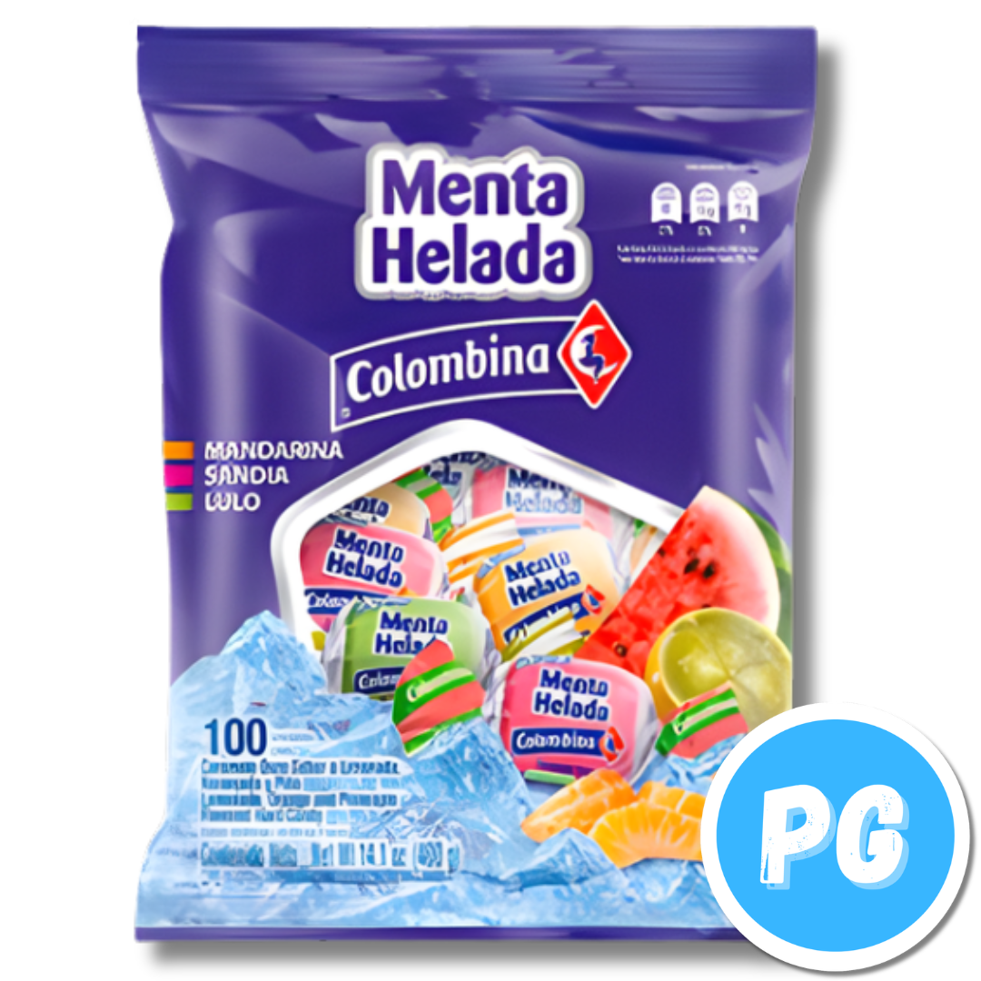 Paquete Menta Helada Colombina x100 Unds Surtido