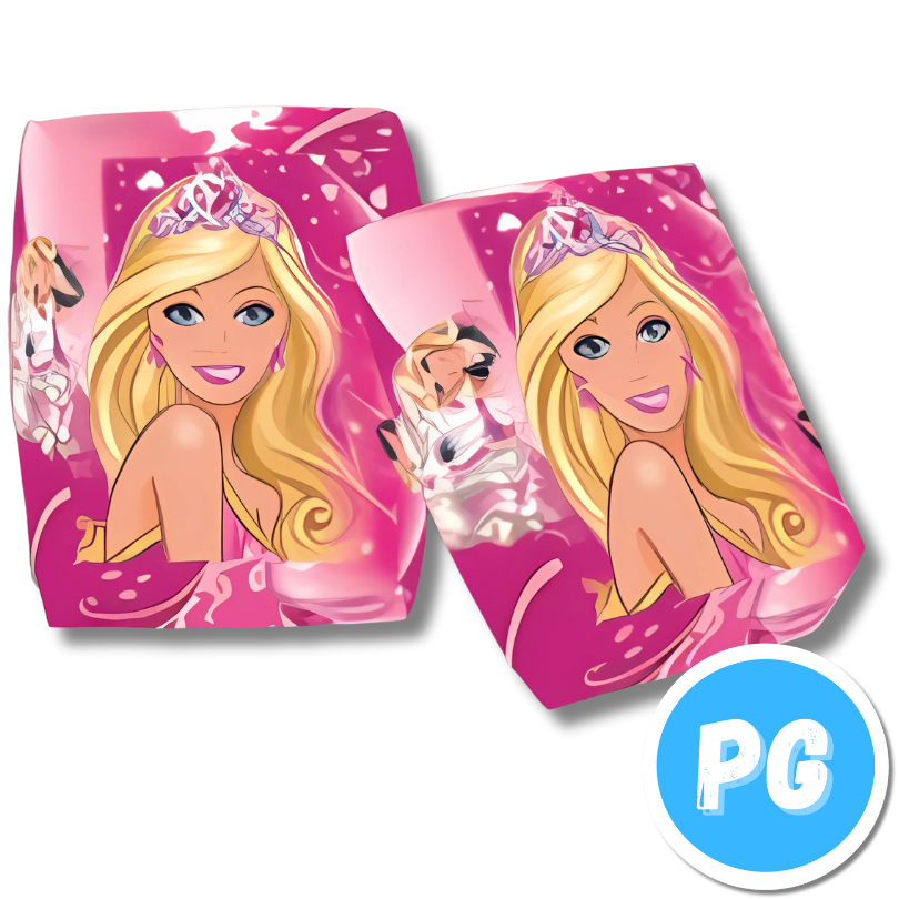 Paquete Plato De Carton Para Torta X12 Unds Barbie
