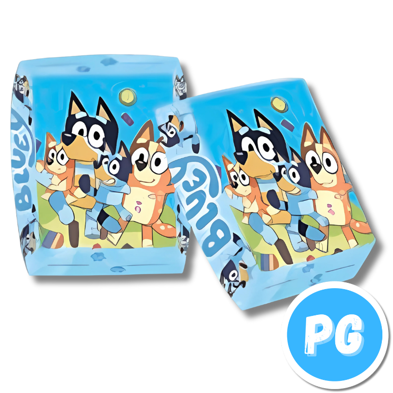 Paquete Plato De Carton Para Torta X12 Unds Bluey