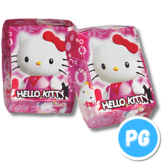Paquete Plato De Carton Para Torta X12 Unds Hello Kitty