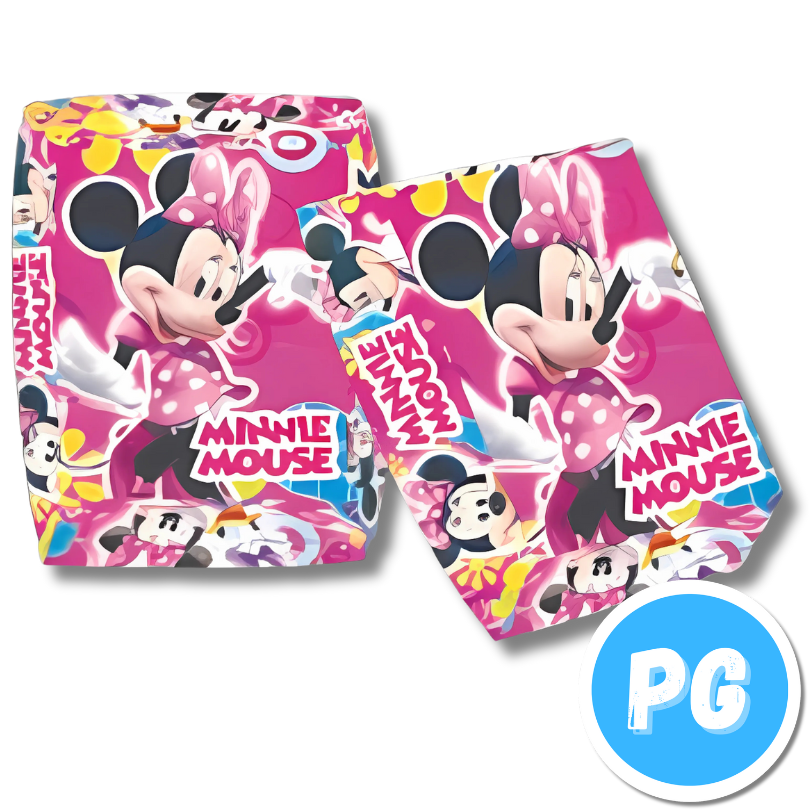 Paquete Plato De Carton Para Torta X12 Unds Minnie Mouse Disney