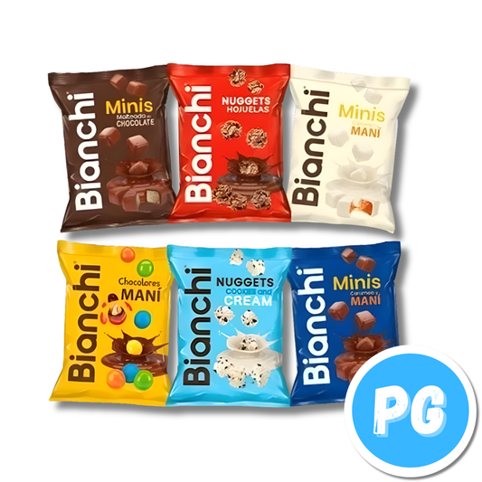 Paquete Snacks Bianchi x12 Unds Surtido