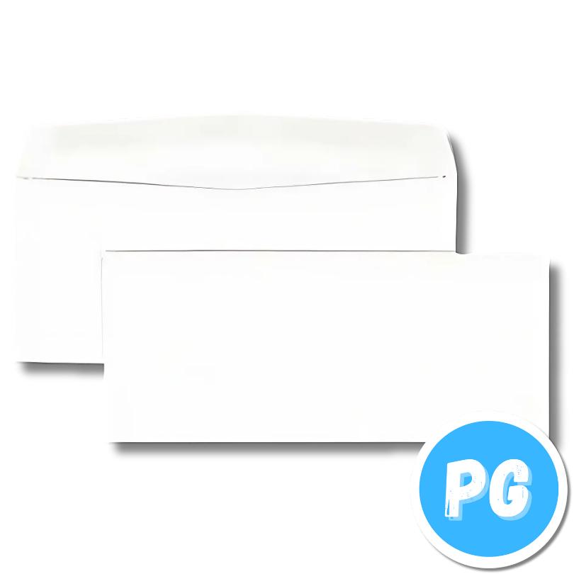 Paquete Sobre Correspondencia Blanco x100 Unds Oficio Rectangular 23.4x12 Centimetros