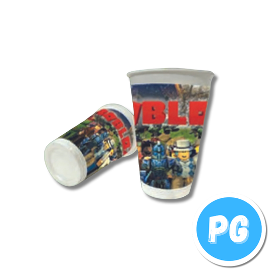 Paquete Vaso Plastico X12 Unds Roblox