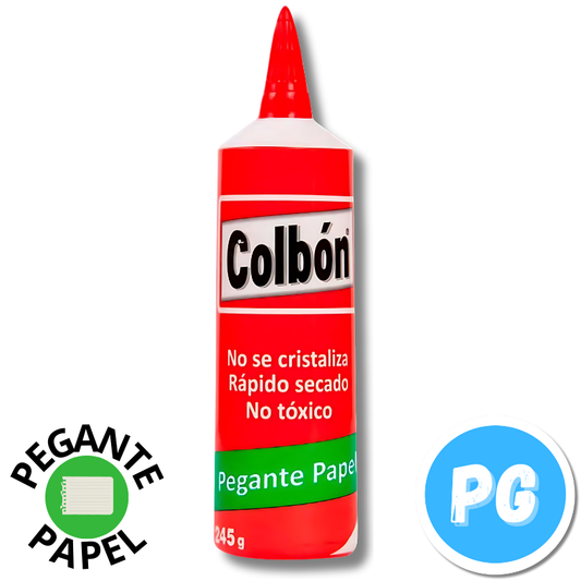 Pegante Liquido Marca Colbon 245 Gramos Para Papel