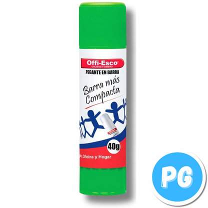 Caja Pegante Barra Offi Esco 40 Gramos x12 Unds Ref 214