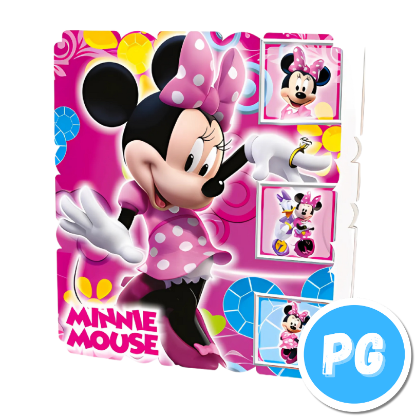 Piñata Icopor Cuadrada Minnie Disney