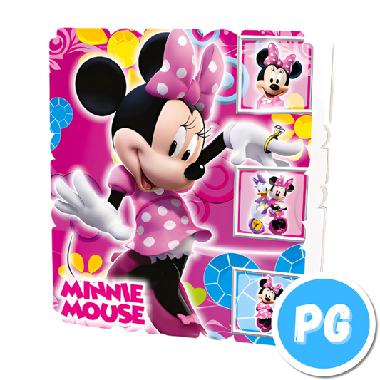 Piñata Icopor Cuadrada Minnie Disney