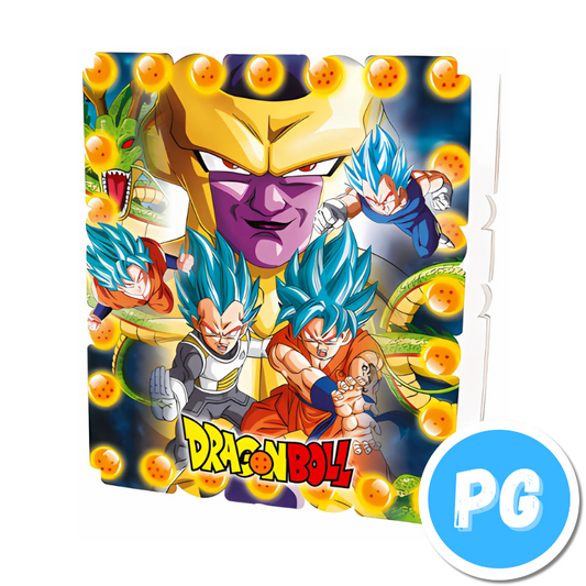 Piñata Icopor Cuadrada Dragonball Z