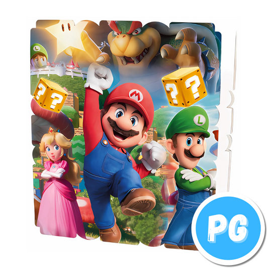 Piñata Icopor Cuadrada Super Mario Bros Nintendo