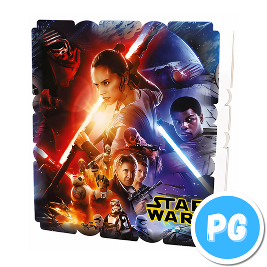 Piñata Icopor Cuadrada Star Wars - Guerras De Las Galaxias