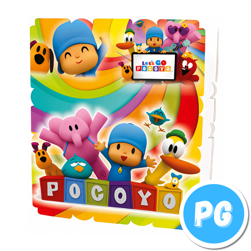 Piñata Icopor Cuadrada Pocoyo