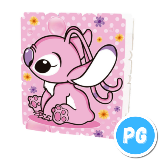 Piñata Icopor Cuadrada Angel Novia De Stitch Disney