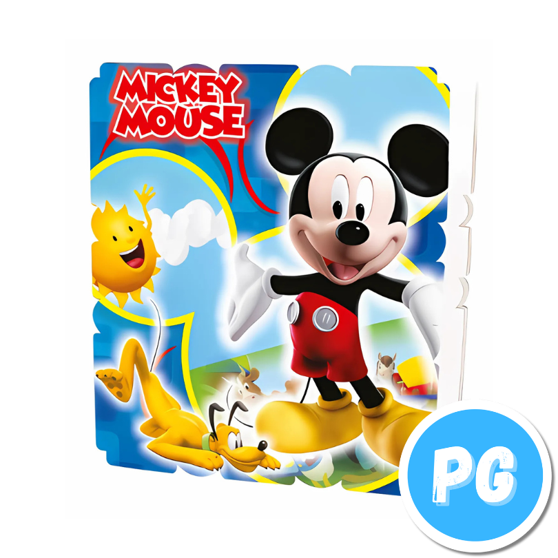 Piñata Icopor Cuadrada Princesa Mickey Disney