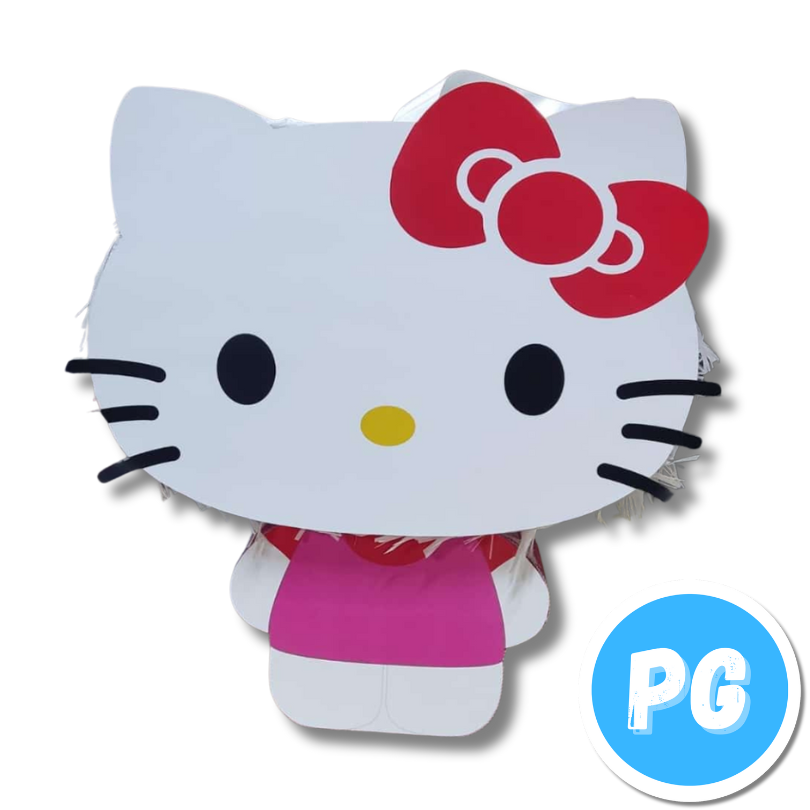 Piñata Icopor Cabezon Hello Kitty
