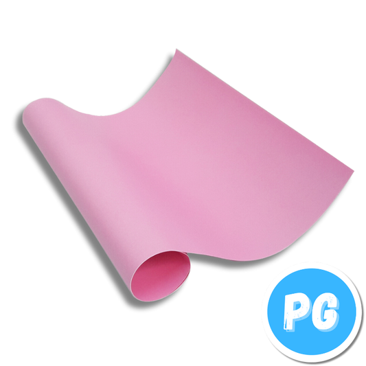 Cuarto Pliego Cartulina Pastel Rosado