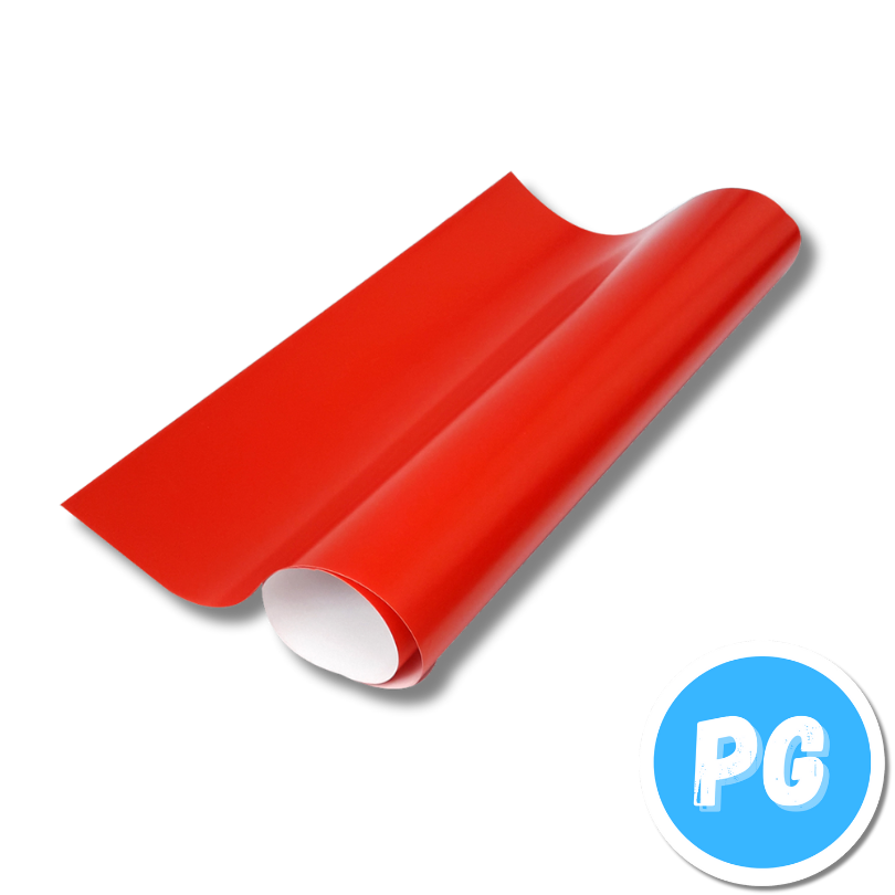 Medio Pliego Papel Silueta Unidad Rojo