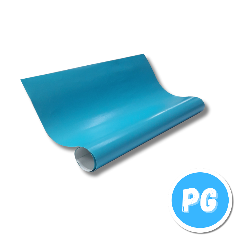 Medio Pliego Papel Silueta Unidad Azul Claro