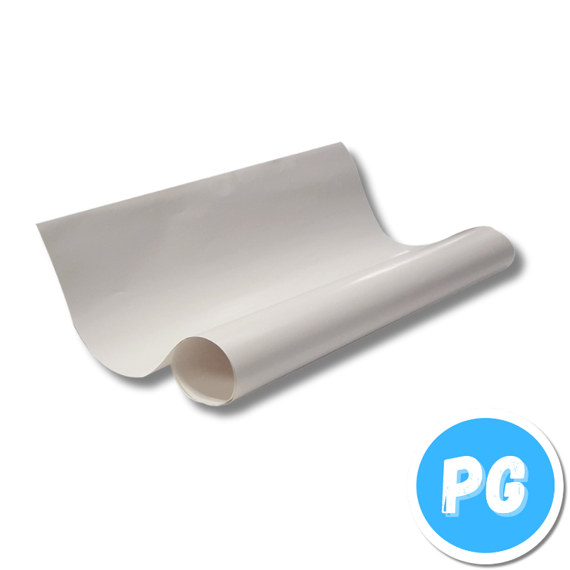 Medio Pliego Papel Silueta Unidad Blanco