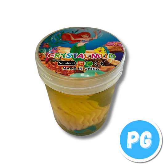 Tarro De Slime Mediano Con Muñeco Para Niña - Mayores De 3 Años