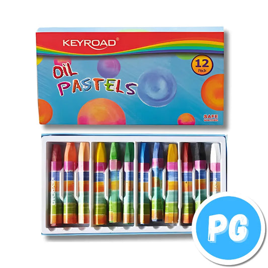 Paquete De Creyones Oleo En Tonos Pastel X12 Unidades Surtidos