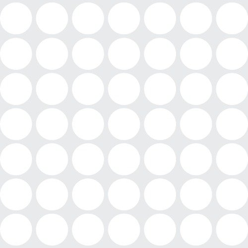 Paquete De Sticker Circular Adhesivo 13x13mm X308 Unds Transparentes- Rotulos