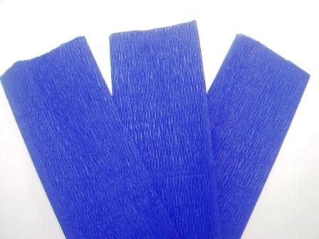 Pliego De Papel Crepe 70x100 Cm Azul Oscuro Unidad