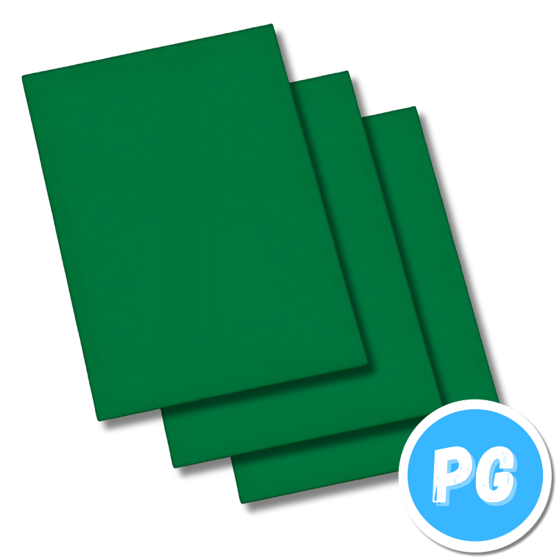 Paquete De Papel Iris Carta X20 Hojas Verde Navidad