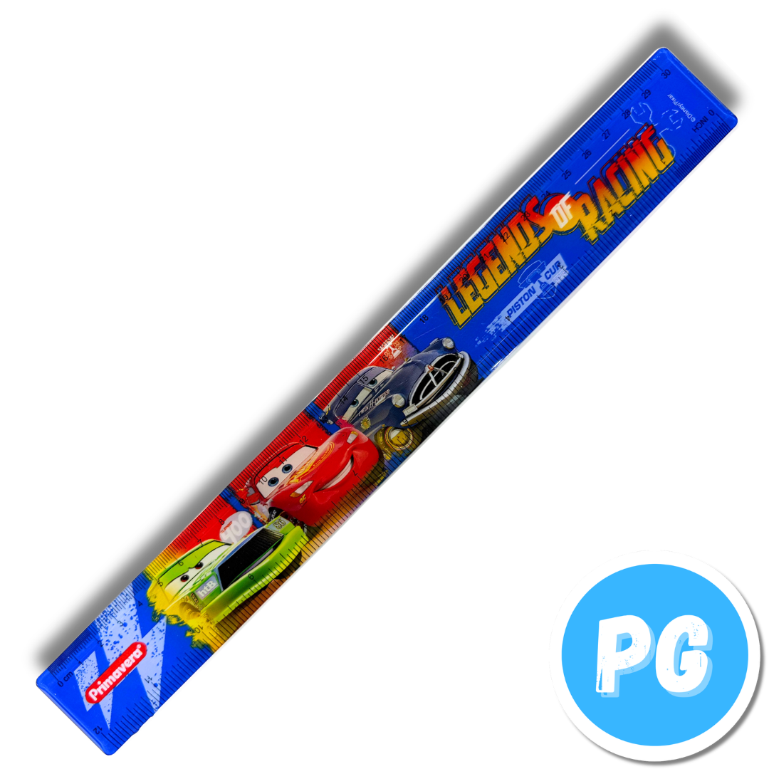 Regla Primavera Plastica 30 Centimetros Muñecos Paw Patrol Niña