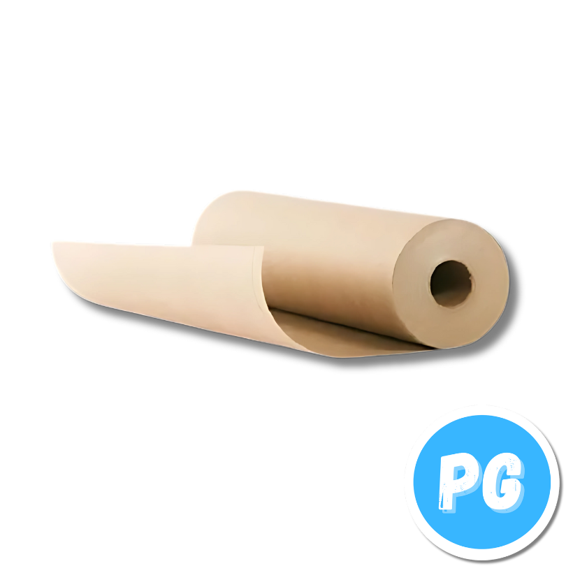 Rollo De Papel Kraft 60 Gramos Continuo De 18 Pulgadas De Alto X180 Metros De Largo