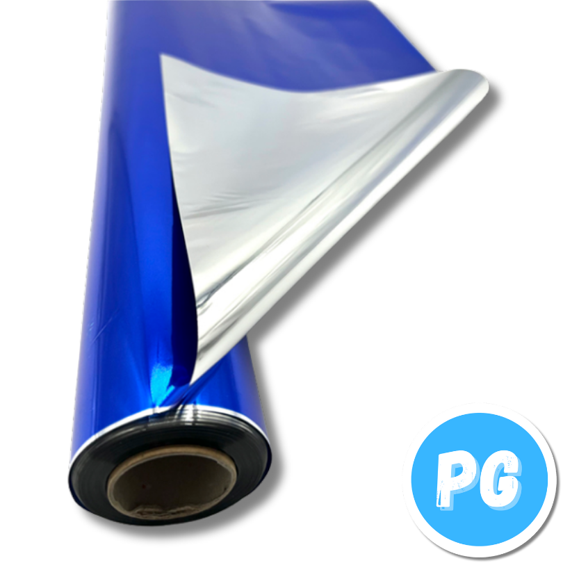 Rollo Papel Ionizado Marfil 60cm X25 Metros Azul