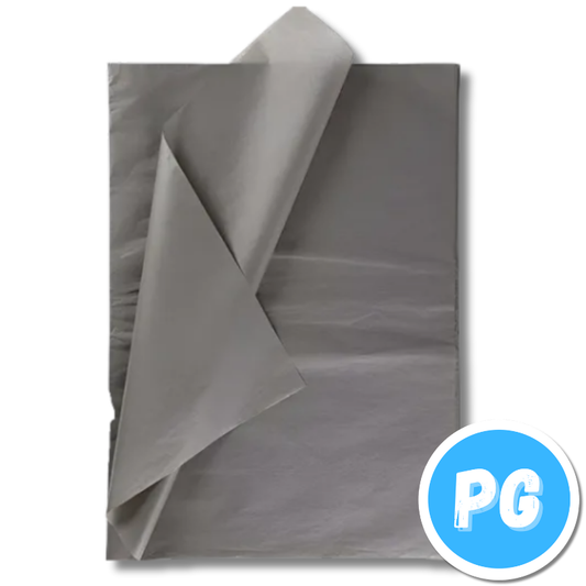 Rollo Papel Seda X25 Medio Pliego Gris