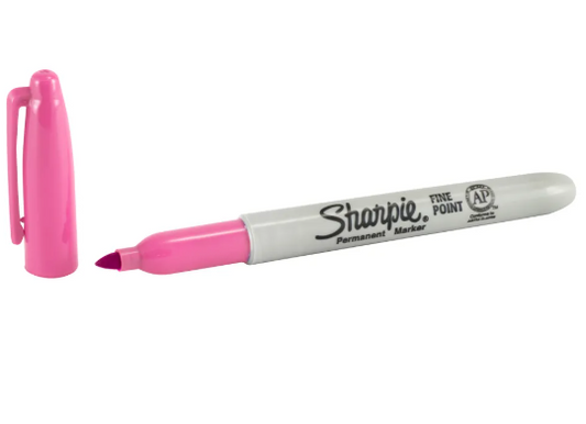 Marcador Sharpie Punta Fina Fucsia