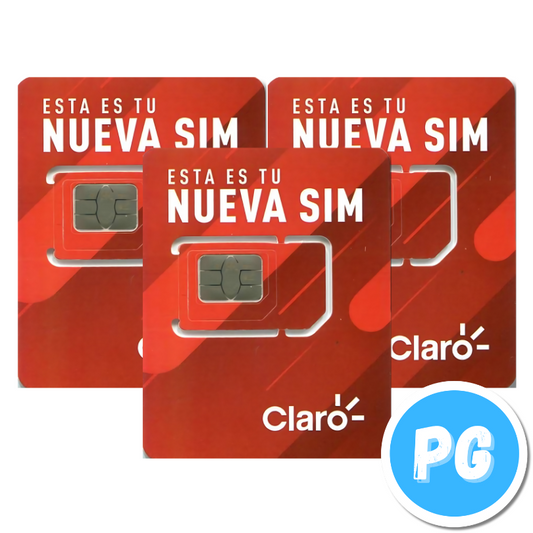 eSim Claro Prepago con Paquete 20 dias