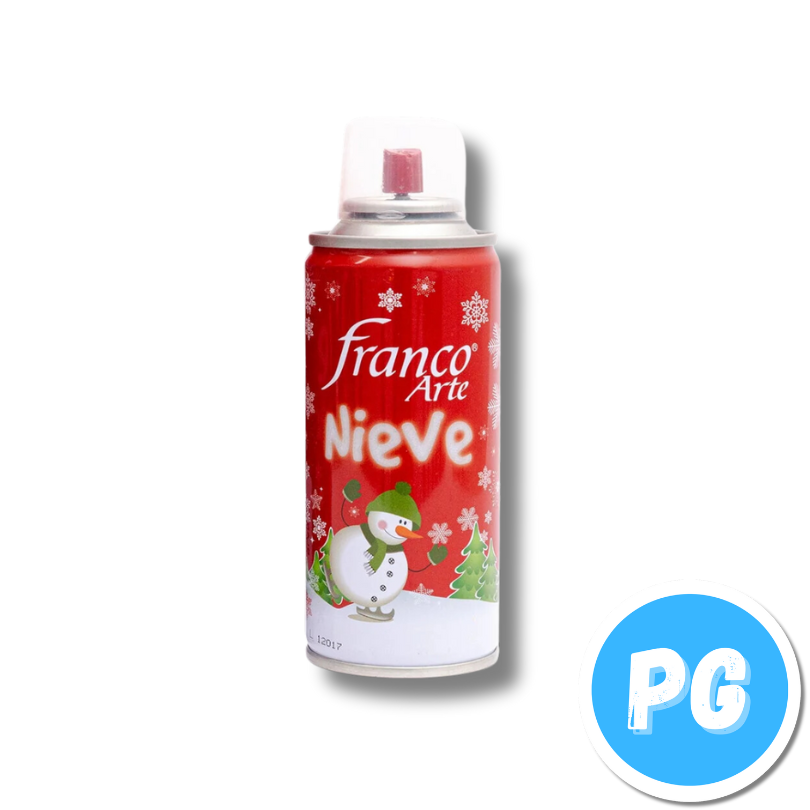 Tarro Nieve Franco 300ml Decoracion Navidad