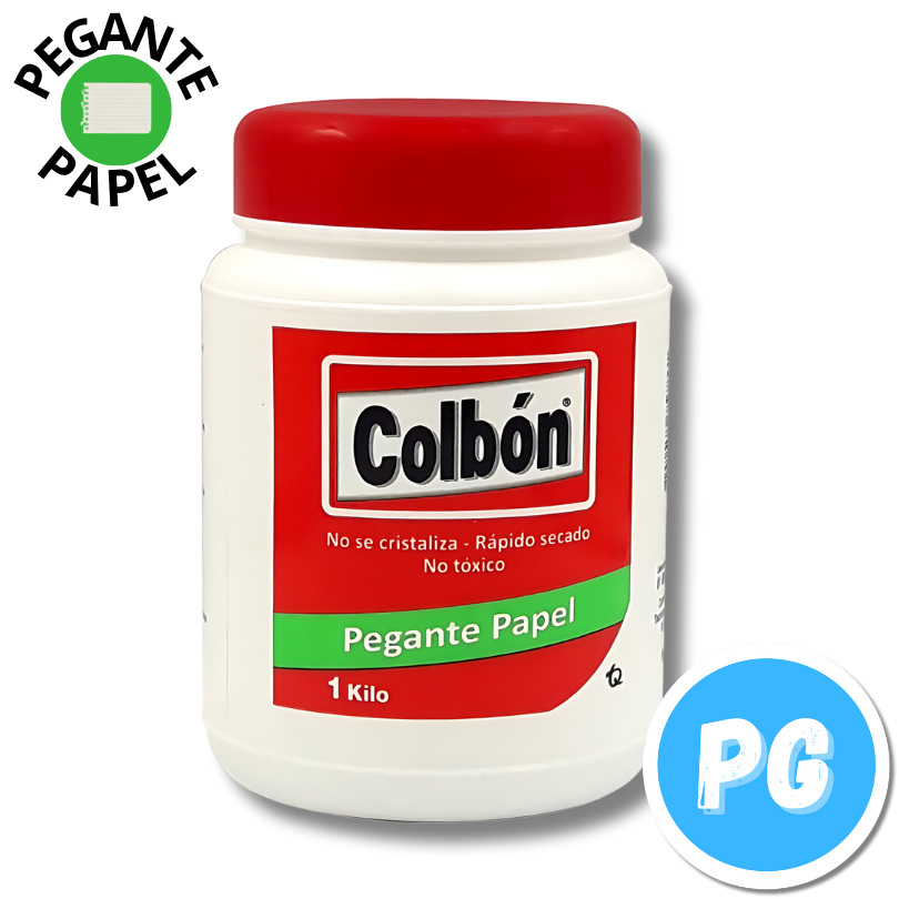 Kilo Pegante Liquido Marca Colbon Para Papel