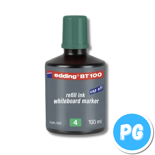 Tarro Tinta para Marcador Edding 100ml Verde